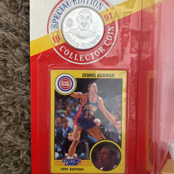 Bad Boy Dennis Rodman 1991 Detroit Pistons - Picture 2 of 4